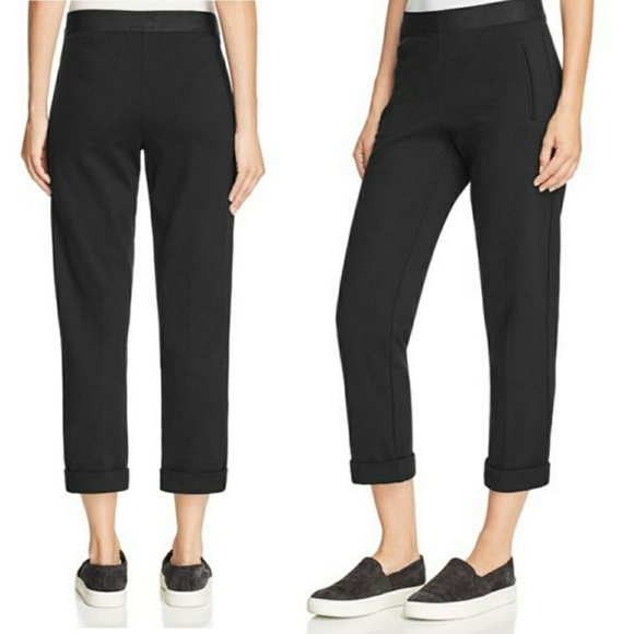 Bailey 44 Pants - Bailey 44 Dress Pants Black Cropped Stretch